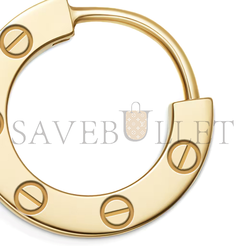 CARTIER LOVE SINGLE EARRING B8301423